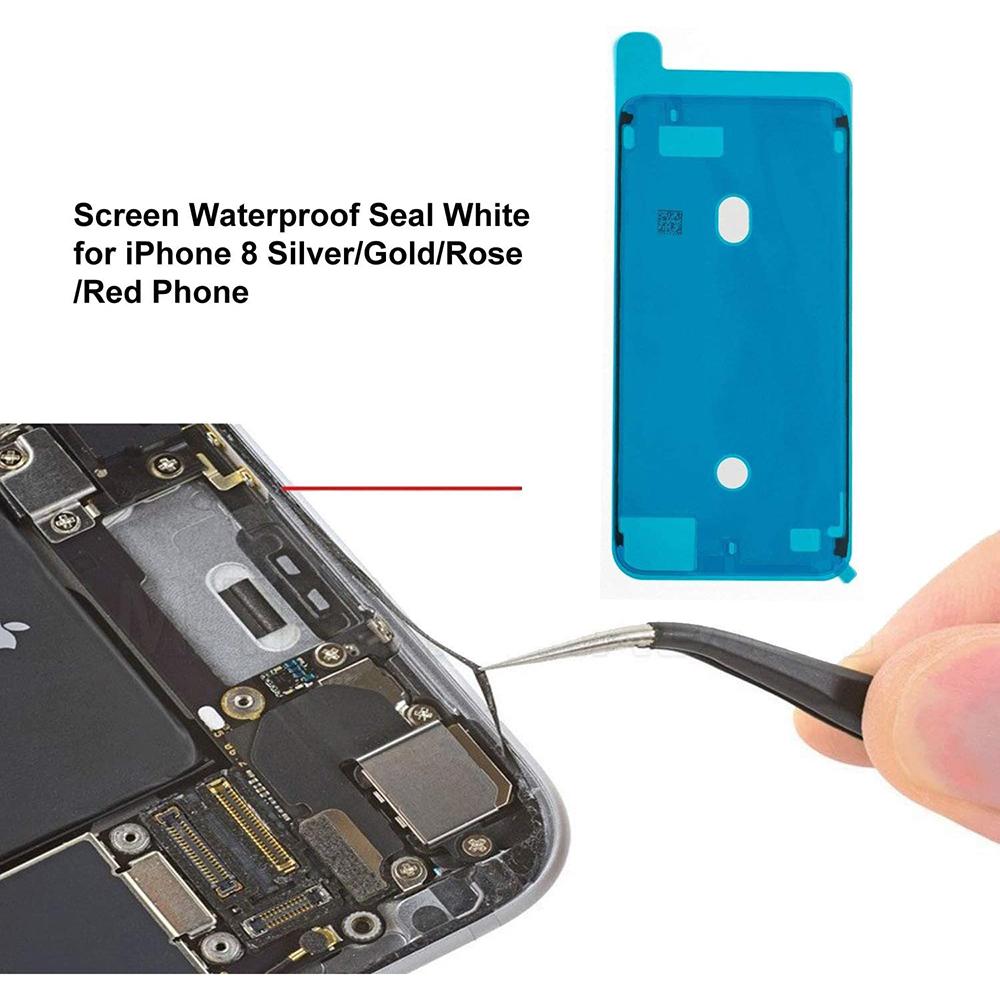 2X LCD Display Frame Waterproof Pre-Cut Adhesive Sticker For iPhone 6S 6SP 7 7P 8G 8 Plus X XR XS XSMax