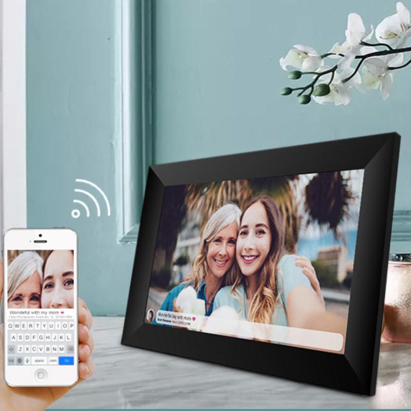 Household High Definition Intelligent Touch Picture Frame 10.1 Inch WiFi Electronic Photo Album Digital Photo Frame