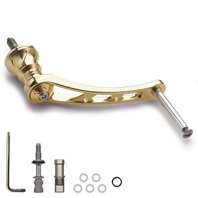 HEIGHTEN 56mm Reel Handle SHIMANO DAIWA Universal Spinning Reel Arch Series (No Knob) (Gold) (785)