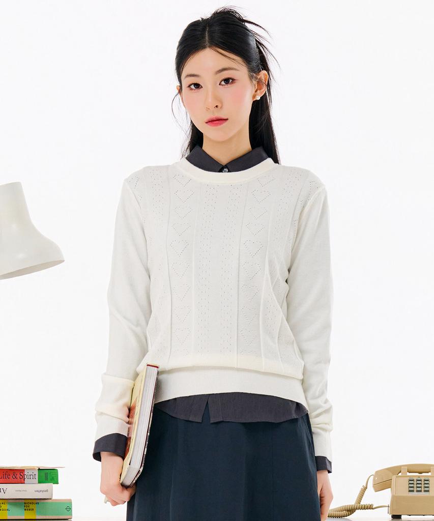 CHASECULT Women'S Crew Neck Sweater-Farg5262B0A