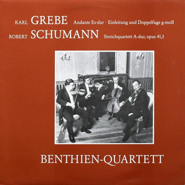 

LP Record KARL GREBE ROBERT SCHUMANN BENT Andante Esdur Einleitung Und Dop 1800221 Not On Label 1977 Germany Classical Used