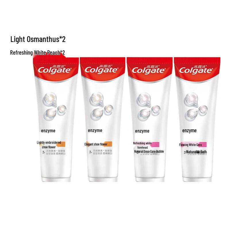 Colgate Toothpaste Set, Osmanthus & Peach (4-Pack)