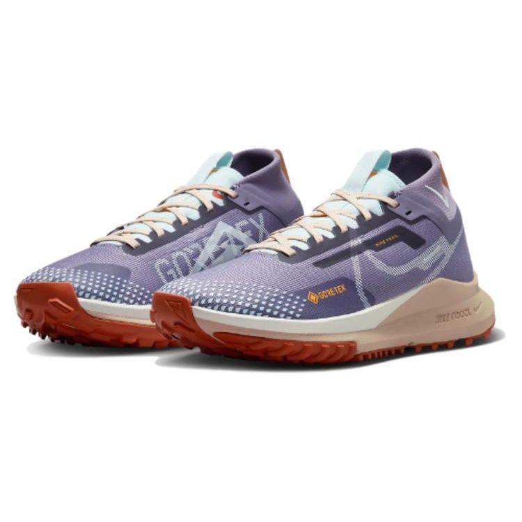 Nike React Pegasus Trail 4 GORE-TEX Daybreak Damesko Lilla Isblå Solskinn DJ7929-502