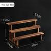 Solid Wood Display Rack for Action Figures, Collectibles, and Succulents
