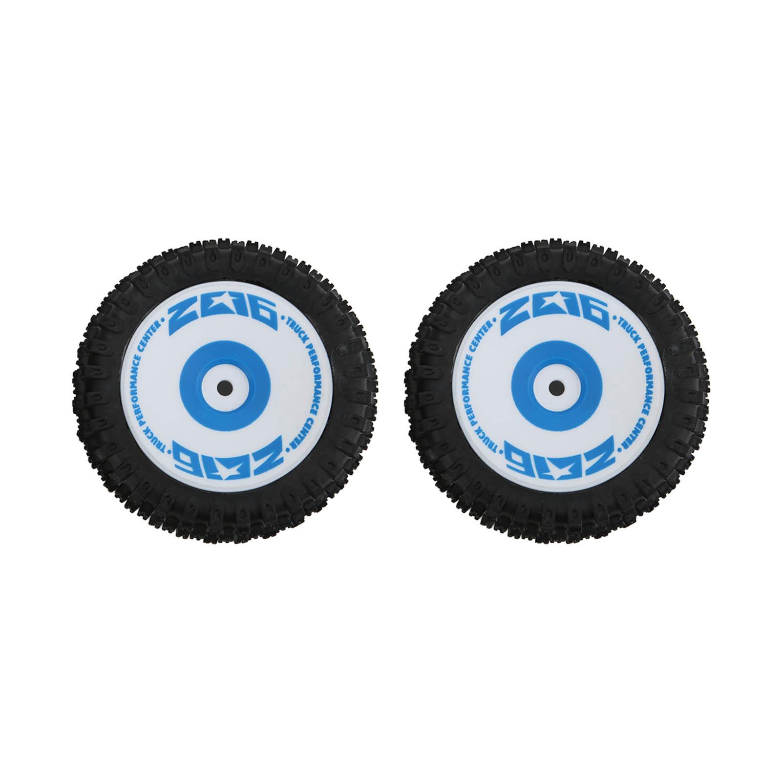 

1Pair RC Car Rear Rubber Tires RC Car Upgrade Part for Wltoys 1/12 Remote Control Car 124017