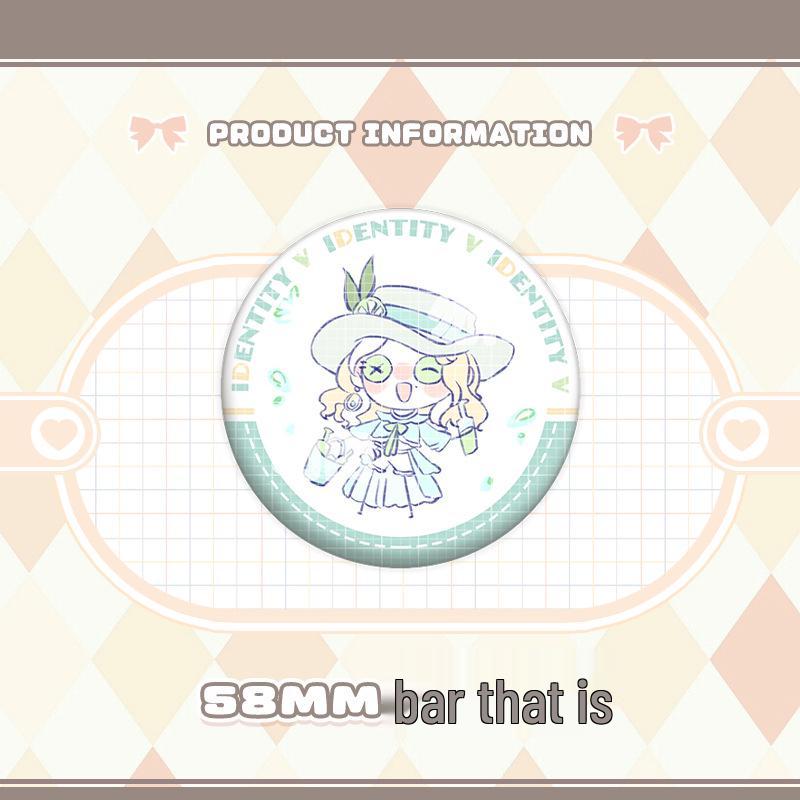 Identity V Charms: Gardener, Entomologist, Mechanic, Prisoner, Seer Badges