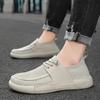 High Quality Men Casual Summer Mesh Sports Shoes Lace-Up Driving Oxford Shoes Stylish Flat Designer Thick Bottom Walking Shoes