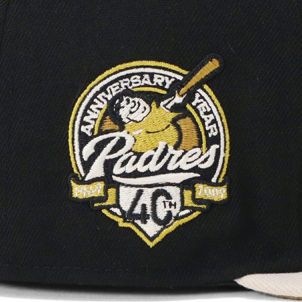 NEW ERA Cap 59FIFTY 70994991 N836FF309 SD black Stone NEW ERA Cap Side Patch MLB ONSPOTZ Exclusive Side Patch 2Tone Under Visor MLB San / Two-Tone