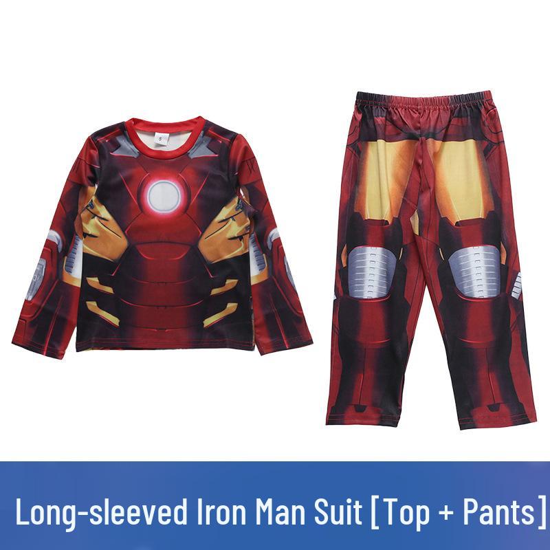 Marvel Iron Man Kinder Langarm Cosplay Set - Jungen Performance Kostüm