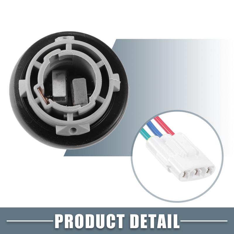 Uxcell Front Turn Signal Light Wiring Harness Socket Adapter 33302-SR3-A01 for Honda Accord TSX RLX TSX CRV Crosstour DEL SOL