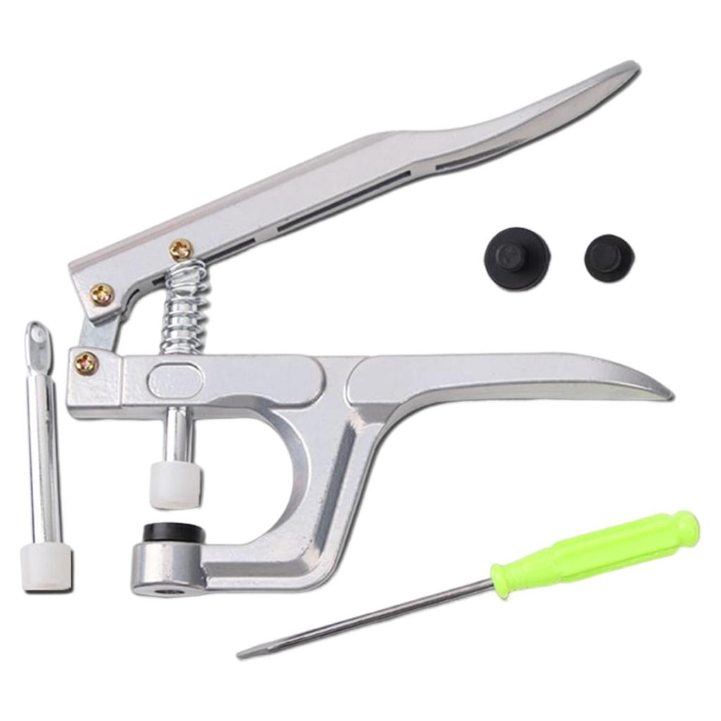 Heavy Duty Snap Fastener Pliers Fastener Kit for Clothing DIY Projects Sewing