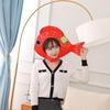 Red Koi Hood Hat, Plush Hood, Photo Props, Photo Props, Cartoon Hood