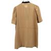 MARNI Portuguese Silk Short sleeve blouse 38 Brown pullover Women Used