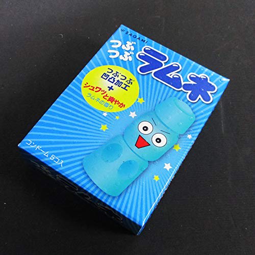 Sagami Rubber Industry Condom Tubu-Tubu Ramune Tubu-Tubu uneven processing, refreshing and refreshing x2 boxes