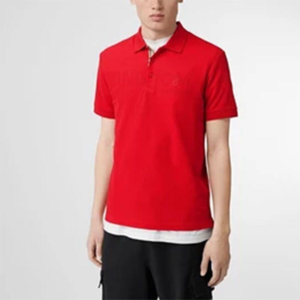 Burberry FW20 Polo Shirt Men's Bright Red 80143171