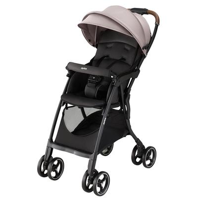 Aprica B-Type Klapvogn Magical Air Free 7 Måneder til 36 Måneder Letvægts Kompakt 4 Hjul Fri (Beige) [2023 Model]