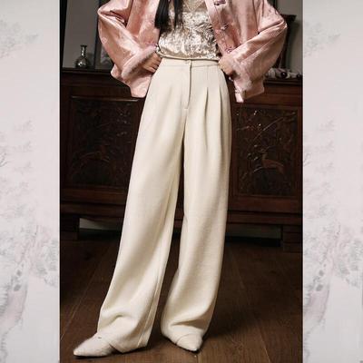 JK&JS Women's Autumn/Winter Wide-Leg Casual Pants