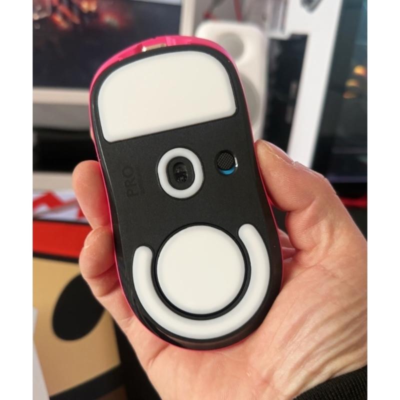 1Set Replacement Curved Edges Mouse Skates Mouse Feet Stickers for GProX Superlight Mouse Glides Curved Edges