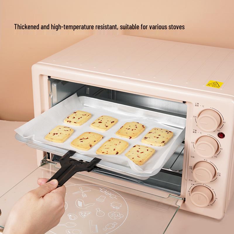 Lebensmittelechtes Silikon Backpapier Rolle - Ölfest, Antihaftbeschichtet, Airfryer-sicher