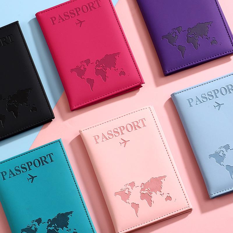 RFID-blockierender Reisepasshalter: Anti-RFID Aufbewahrungshülle für Reisedokumente und Tickets