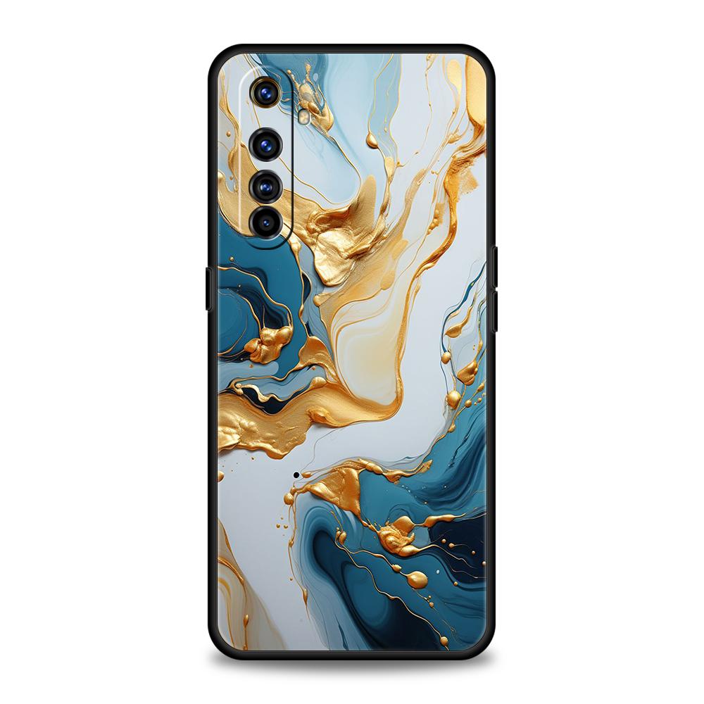 

Marble Pattern Phone Case For Oppo A3S A15 A17 A31 A95 Find X5 X6 Pro A54 A53 A52 Reno 6 7 8 SE Z Pro 5G Soft TPU Cover Fundas Oppo Reno6