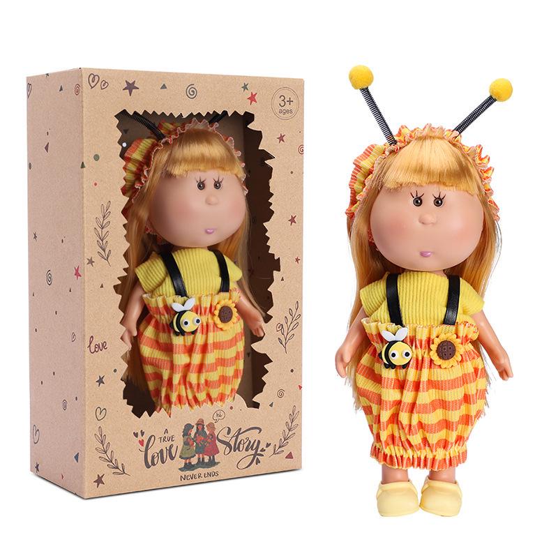 24cm Princess Mia Potato Doll Gift Box Set: Dress-up Barbie Doll for Girls