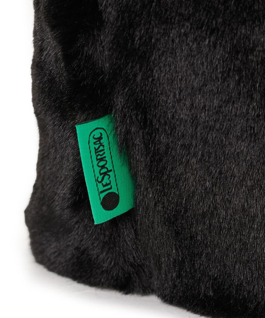 FUR Fluffy Fur E/W TOTE/3029/Black