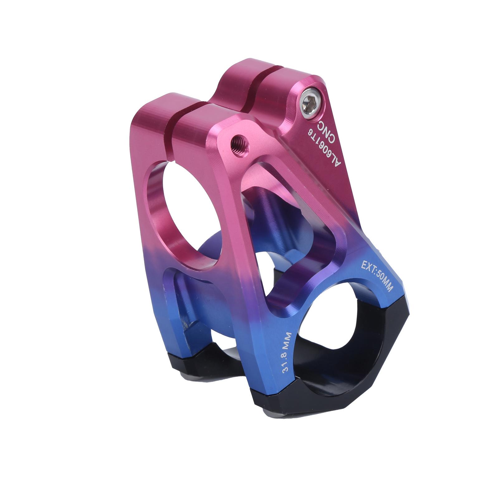 WAKE Bike Stem 31.8mm 50mm Mountain Bike Aluminum Alloy Short Handlebar Stem for Most Bicycle