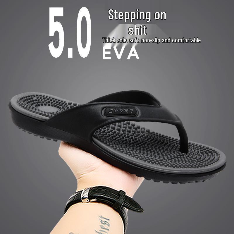 

Men s 2025 Summer Casual Outdoor Sports Lightweight Flip-Flops for Wading 39 чорний колір сірий