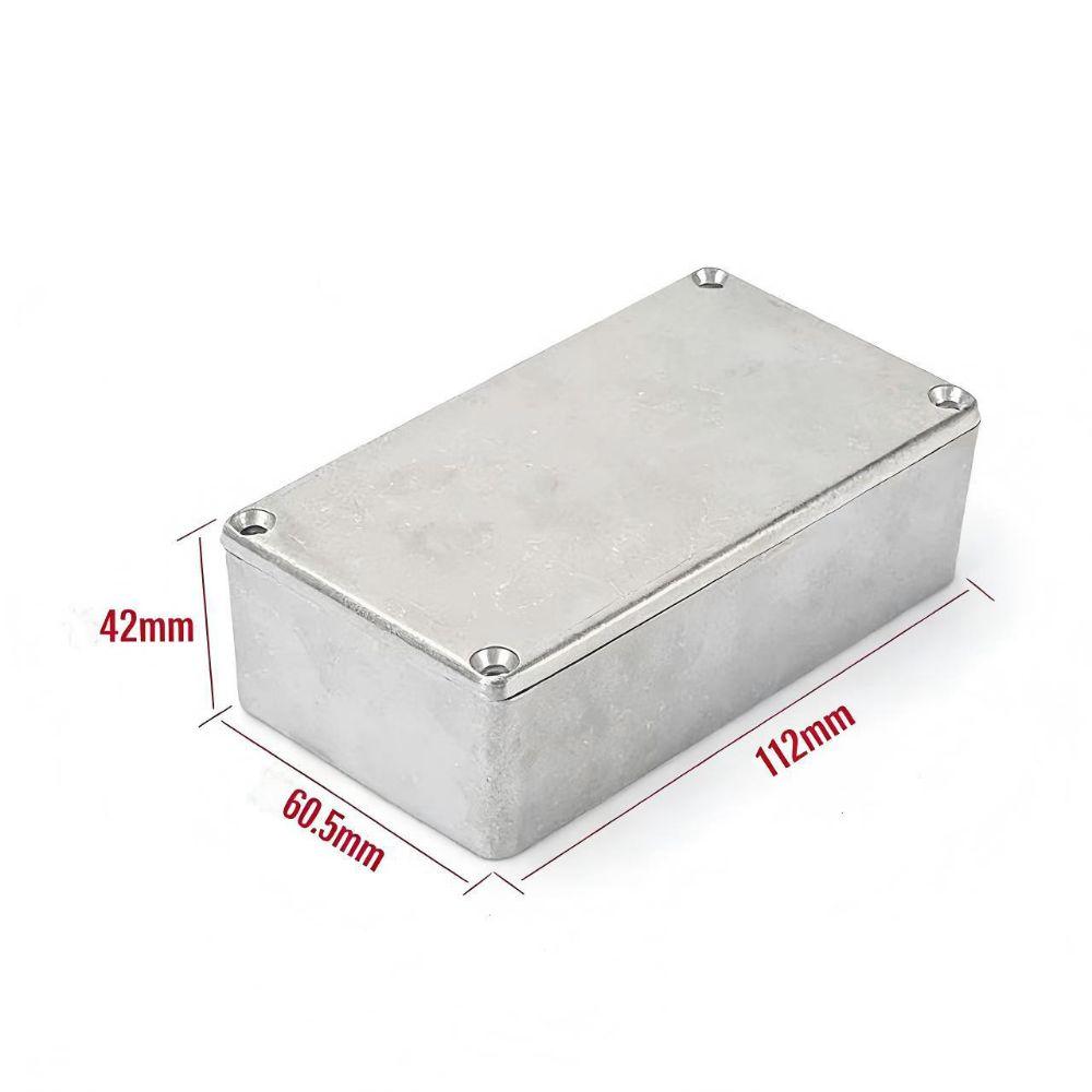 Openable Aluminium Enclosure Shell Waterproof Project Box Shell New Electronic Diecast Stompbox