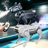 Multifunctional Remote Control Robot Toys,  Mechanical Spray Dog Model Move Forward Backward One-click Spray Mini Electric Robotic Dog Gifts for Kids