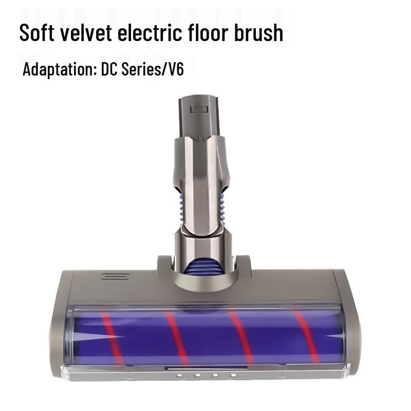 Elektrische Bodenbürste Kompatibel mit Dyson V7/V8/V10/V11/V15 - Düsen Zubehör & Große Walzenbürste