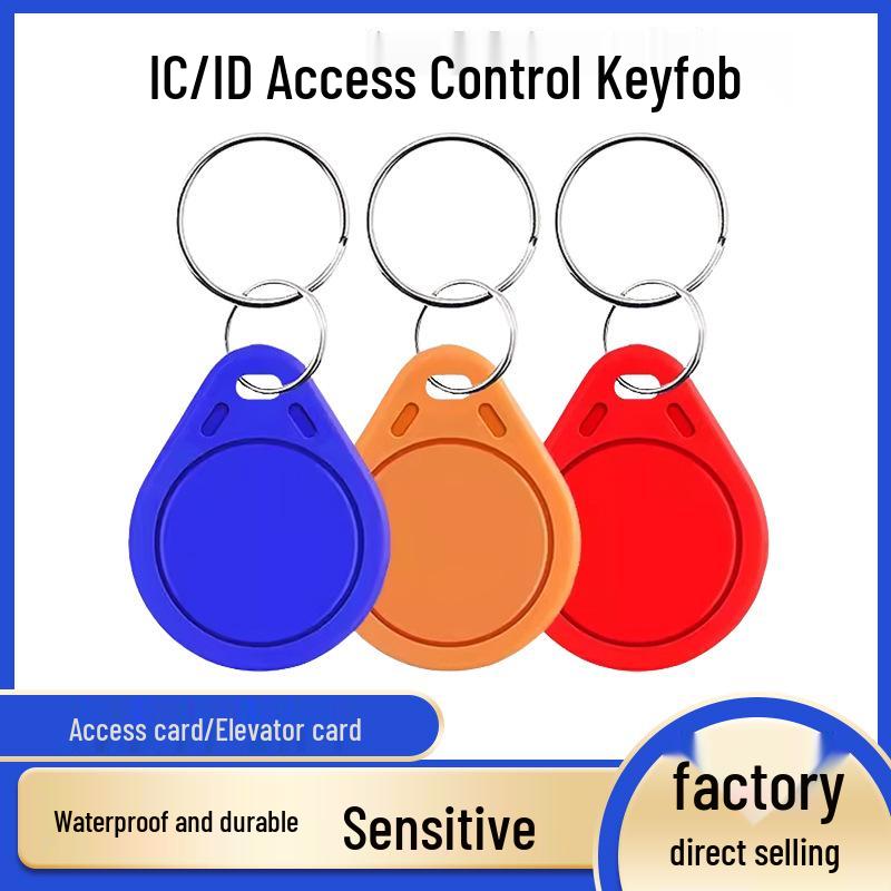 No. 3 RFID Proximity Keyfob: IC Access, ID Card, Elevator Entry, Engravable