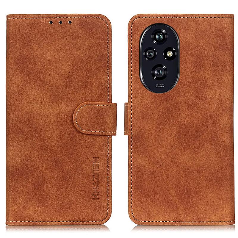 For Honor 200 5G Stand Case Retro Leather Phone Cover with Wallet