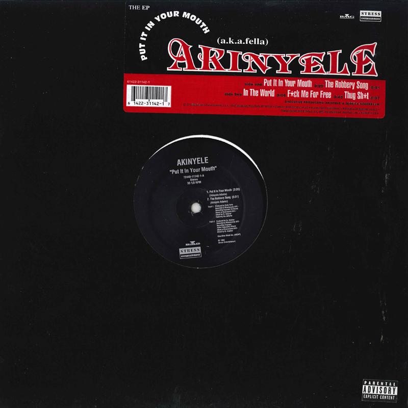 

12inch Record AKINYELE - Put It In Your Mouth 72445111421 BMG US Rap & Hip-Hop/R&B Used