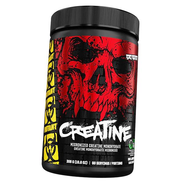

Креатин Моногидрат, Creatine Monohydrate, Mutant 300г Без вкуса (31100001) 300g Unflavored