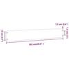 VidaXL Lawn Edging 10 Pcs Black 15x103 Cm Cold-rolled Steel, Garden Edging, Garden Bed Edging, Edging 860142