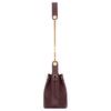 Saint Laurent Cassandre Beuteltasche aus Lammleder Hot Wine Damen Taschen Rot 840886-1EL07-6195
