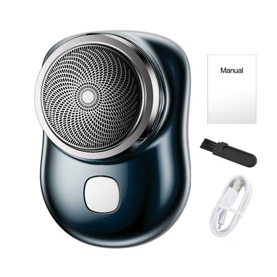 Mini Rasoir Électrique Rechargeable USB IPX7 Étanche Portable Voyage Rasoir de Rasage Humide Sec Hommes Tondeuse à Barbe Outil Épilateur