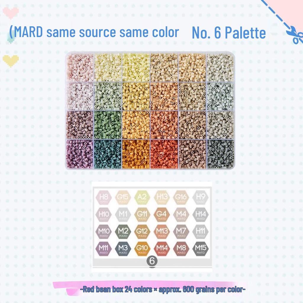 Full Set of 221 Fusion Bead Colors: DIY Puzzle Toy for Children's Early Learning