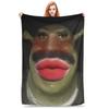 Warme weiche Decken Junge Mädchen Dekorative Shreks Witzige Memes Überwurfdecke Flanell-Bettüberwurf Wohnzimmer Neuheit Sofa-Bettbezug