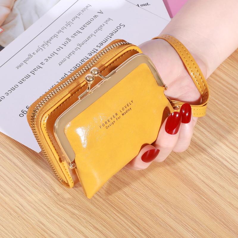 

Модный дизайн женский кошелек маленький плечевой ремень держатель для карт мини-сумка