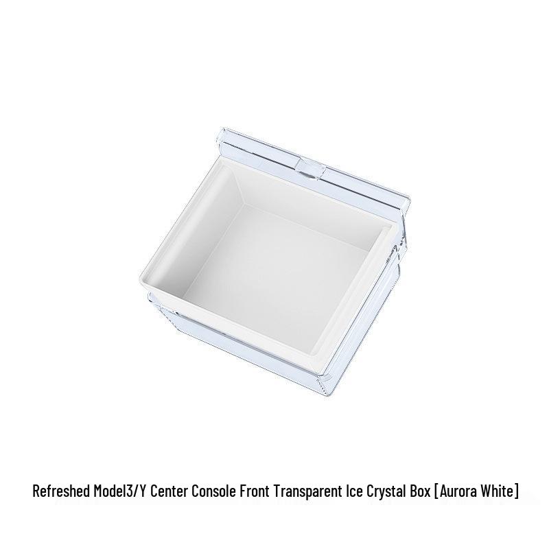 Silicone Ice Box for Tesla Model 3/Y Center Console Storage