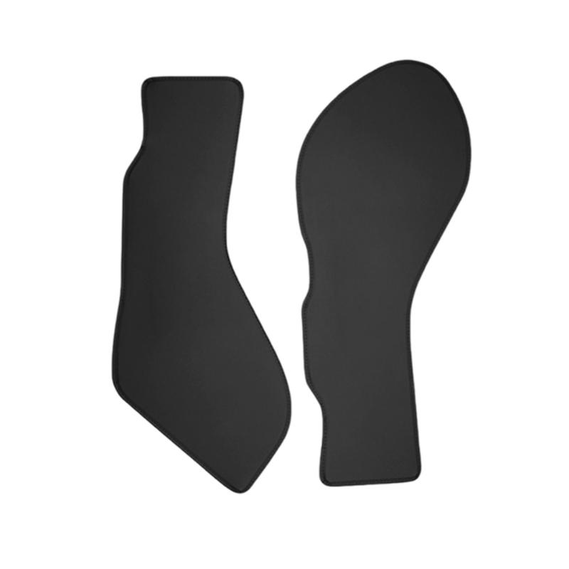 Synthetic Leather Center Console Side Covers Luxury Leather Dashboard Side Protectors Simple Installation for Car Y/3