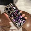 Fashion Graffiti Flame Punk Phone Case for iPhone 16 14 15 Pro Max 13 12 11 X XS XR 7 8 Plus SE 2022 Shockproof Protective Cover