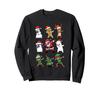 Christmas Christmas Dance Sweatshirt for and Women Santa, Elf, Snowman, Dub, Kids, Men,