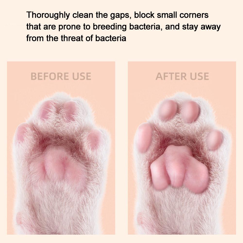 Toilettage Électrique pour Chat Animal de Compagnie Tondeuse avec Lumière LED Étanche Tondeuse Poils Pied Animal de Compagnie Faible Bruit Chat Chien Visage Pied Oreille Hanche Patte Rasoir