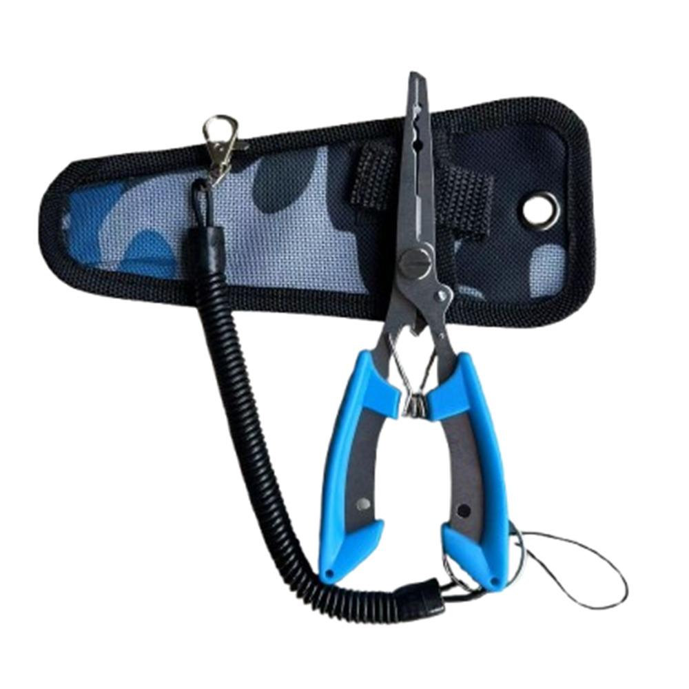1 Set Portable Stainless Steel Hook Cutter Hook Remover Fish Lip Gripper Pliers Fishing Gear