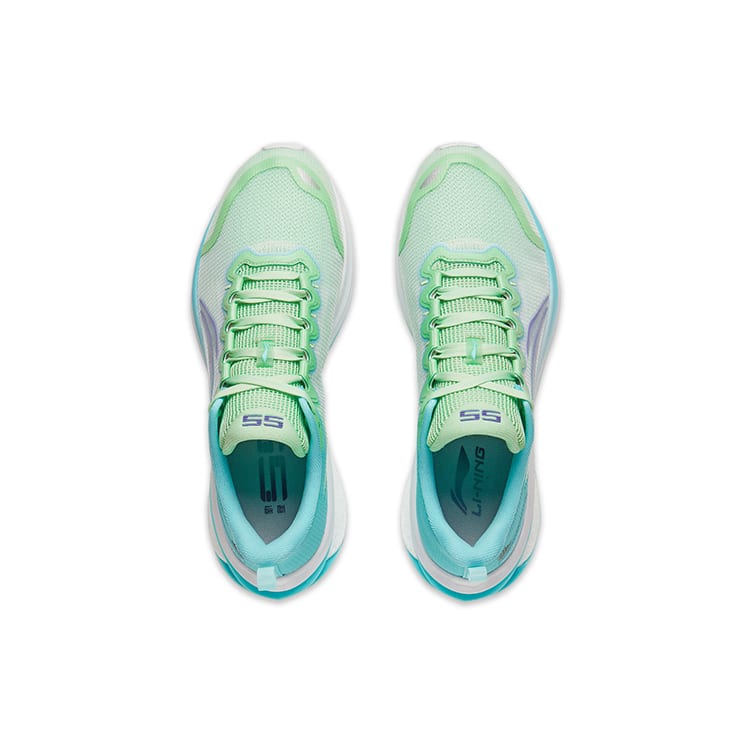 Li Ning WuShi 5S 3.0 V2 Cushioning Slip Resistant Abrasion Resistant Low top Long Distance Running Shoes Men's ARST023-3