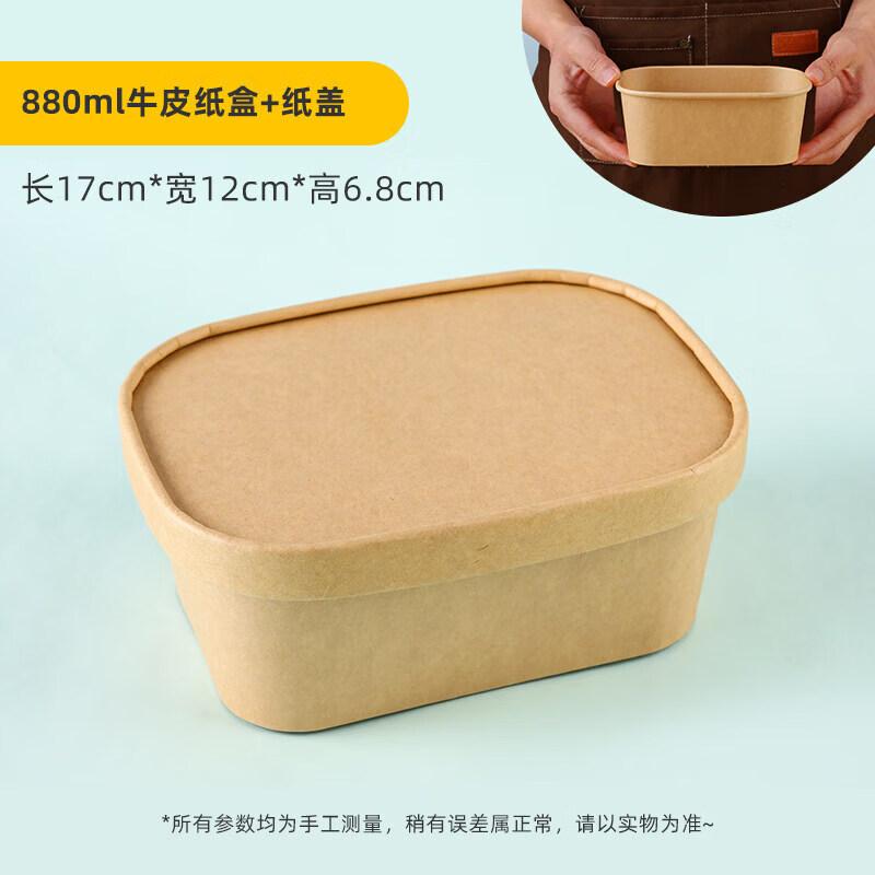 Disposable Rectangular Paper Picnic Bento Boxes